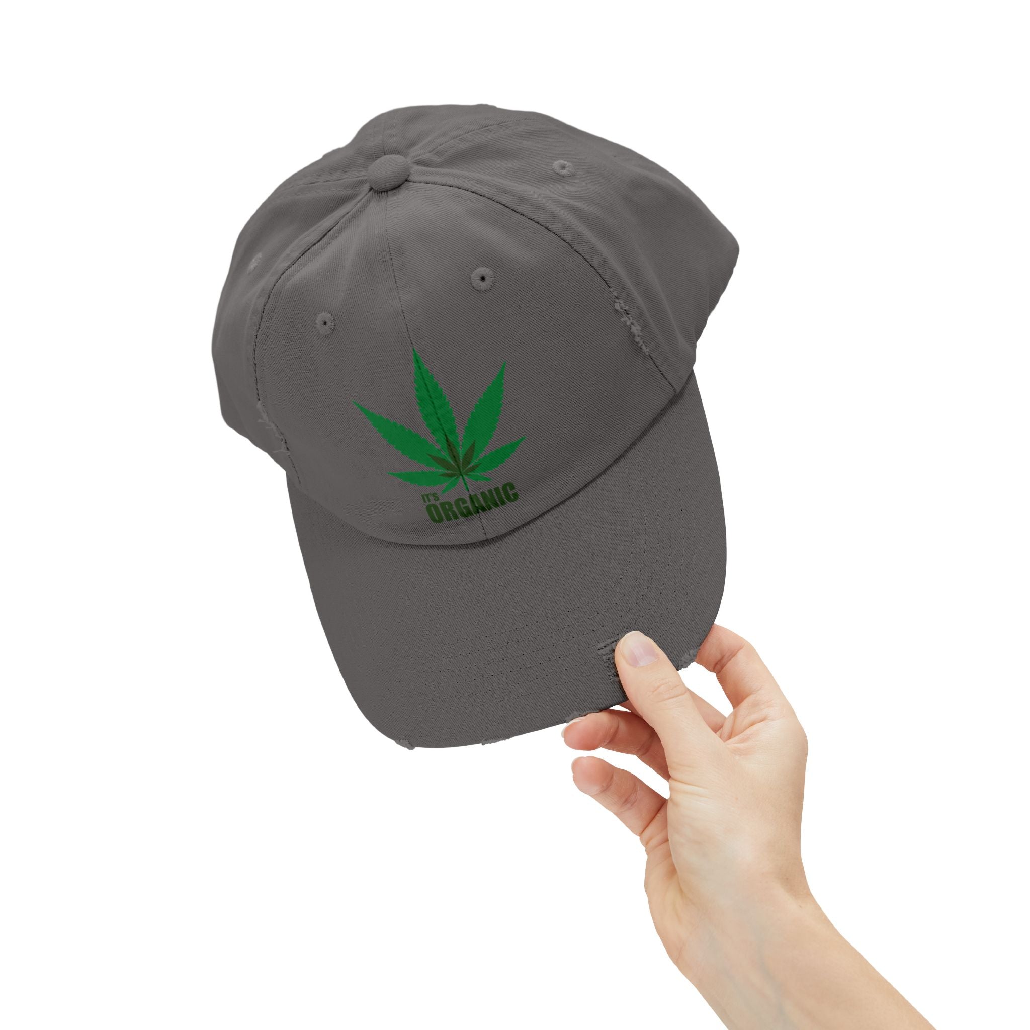 High Times Unisex - Distressed Cap