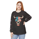 Liberty Horns Unisex Garment-Dyed Long Sleeve T-Shirt