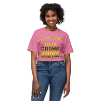 True Crime Shows Addiction Unisex HD Cotton™ T-Shirt - Esmeralda Ecostore