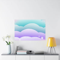 Cloudscape Matte Horizontal Posters - Esmeralda Ecostore