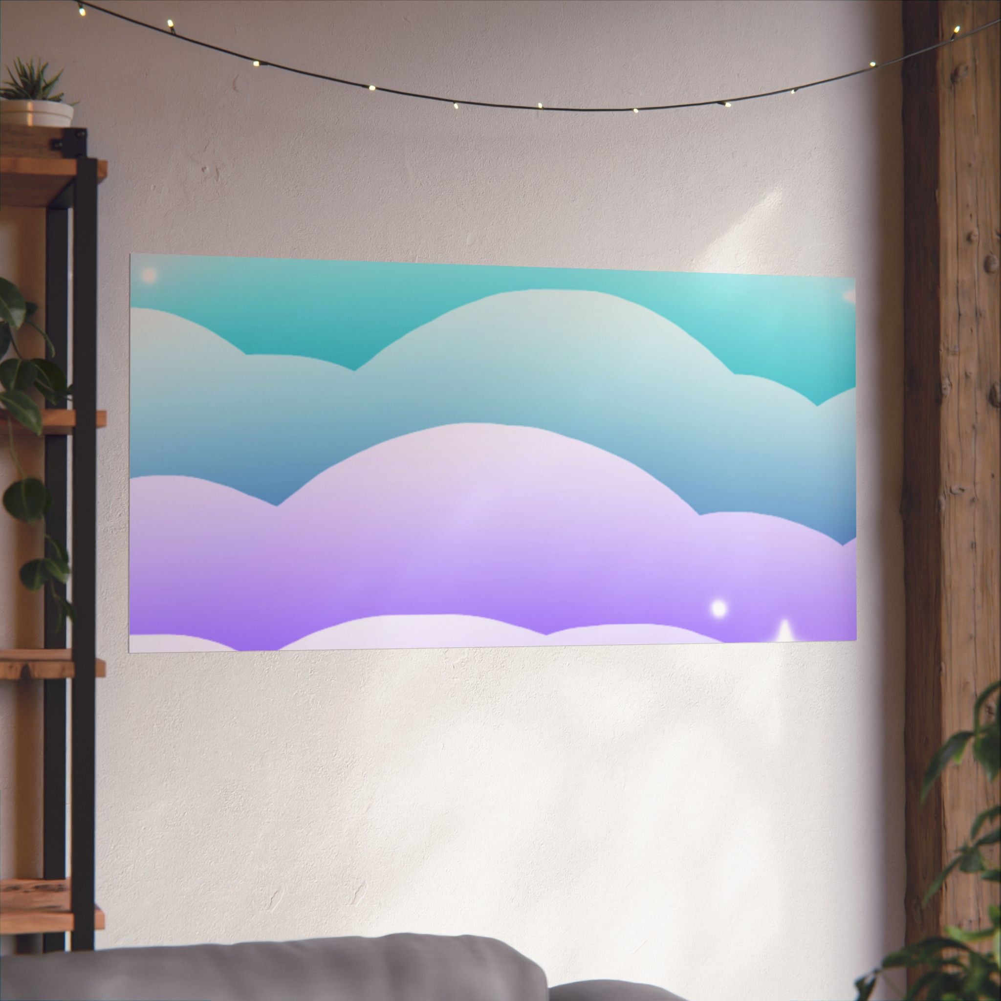 Cloudscape Matte Horizontal Posters