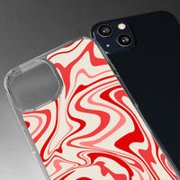 Lava Flow Clear Case