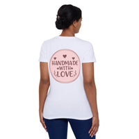 With Love Women's Organic Short Sleeve T-Shirt - Esmeralda Ecostore