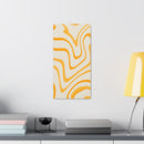 Golden Flow Canvas Gallery Wraps