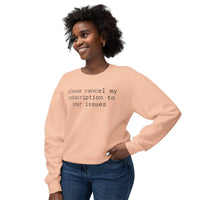Funny Unisex Lightweight Crewneck Sweatshirt