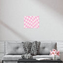 Bubblegum Grid Uncoated Posters - Esmeralda Ecostore