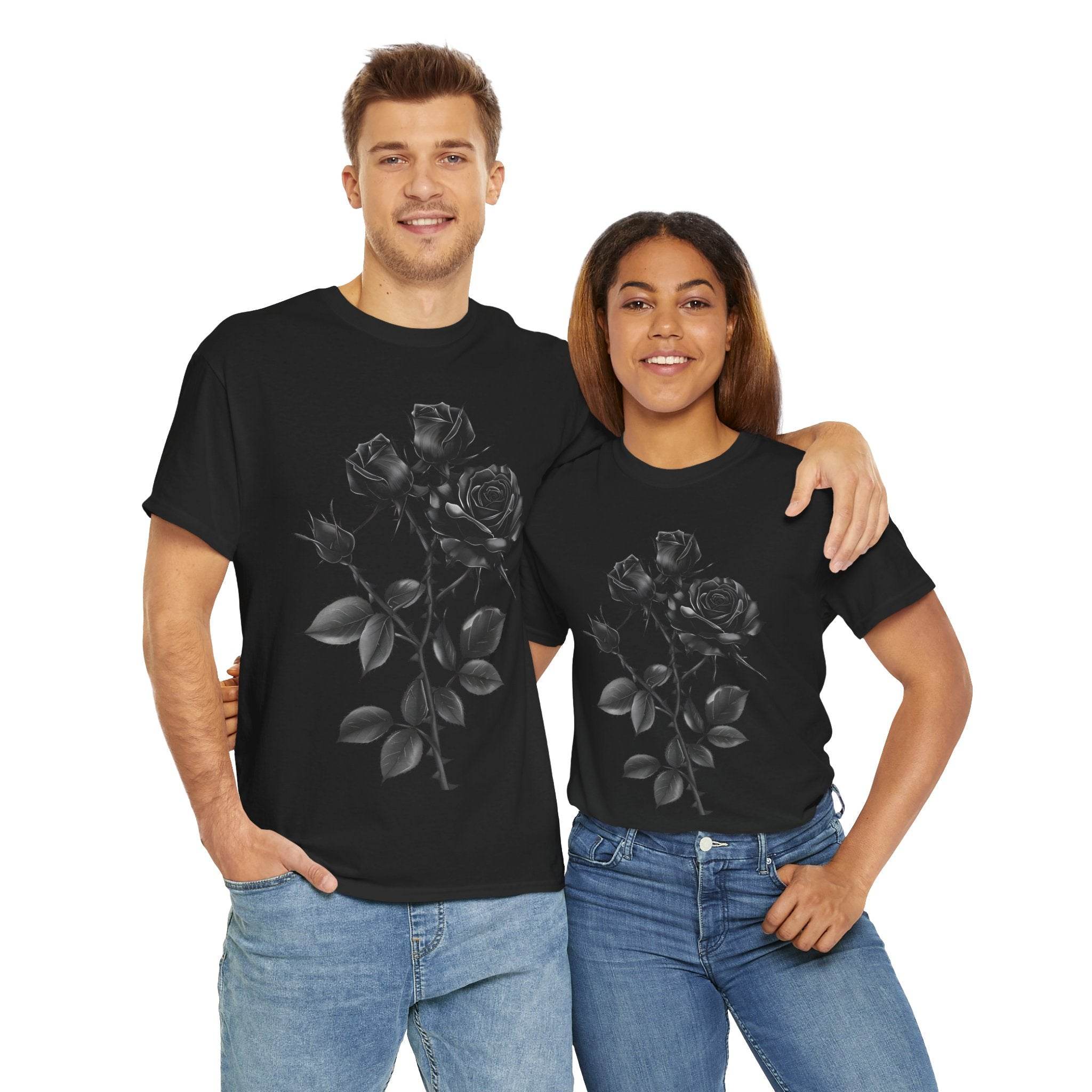 Eclipse Rose Unisex Heavy Cotton Tee