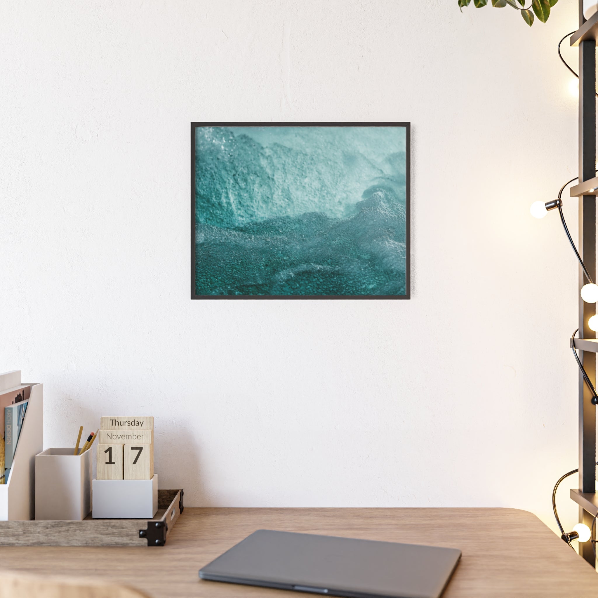 Submerged Posters with Wooden Frame