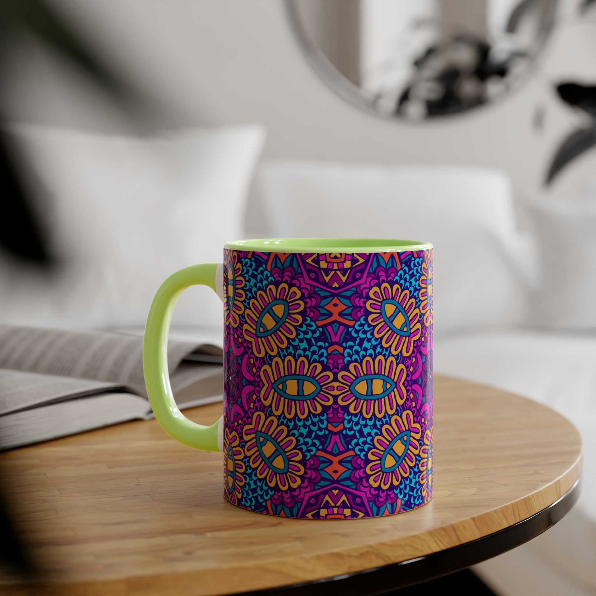 Psychedelic Accent Mugs