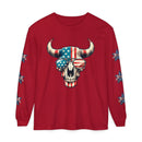 Liberty Horns Unisex Garment-Dyed Long Sleeve T-Shirt