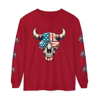 Liberty Horns Unisex Garment-Dyed Long Sleeve T-Shirt