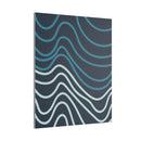 Wiggle Waves Matte Canvas