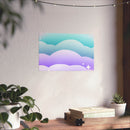 Cloudscape Matte Horizontal Posters - Esmeralda Ecostore