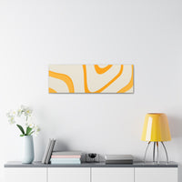 Golden Flow Canvas Gallery Wraps