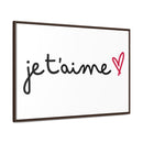 Je t'aime Gallery Canvas Wraps