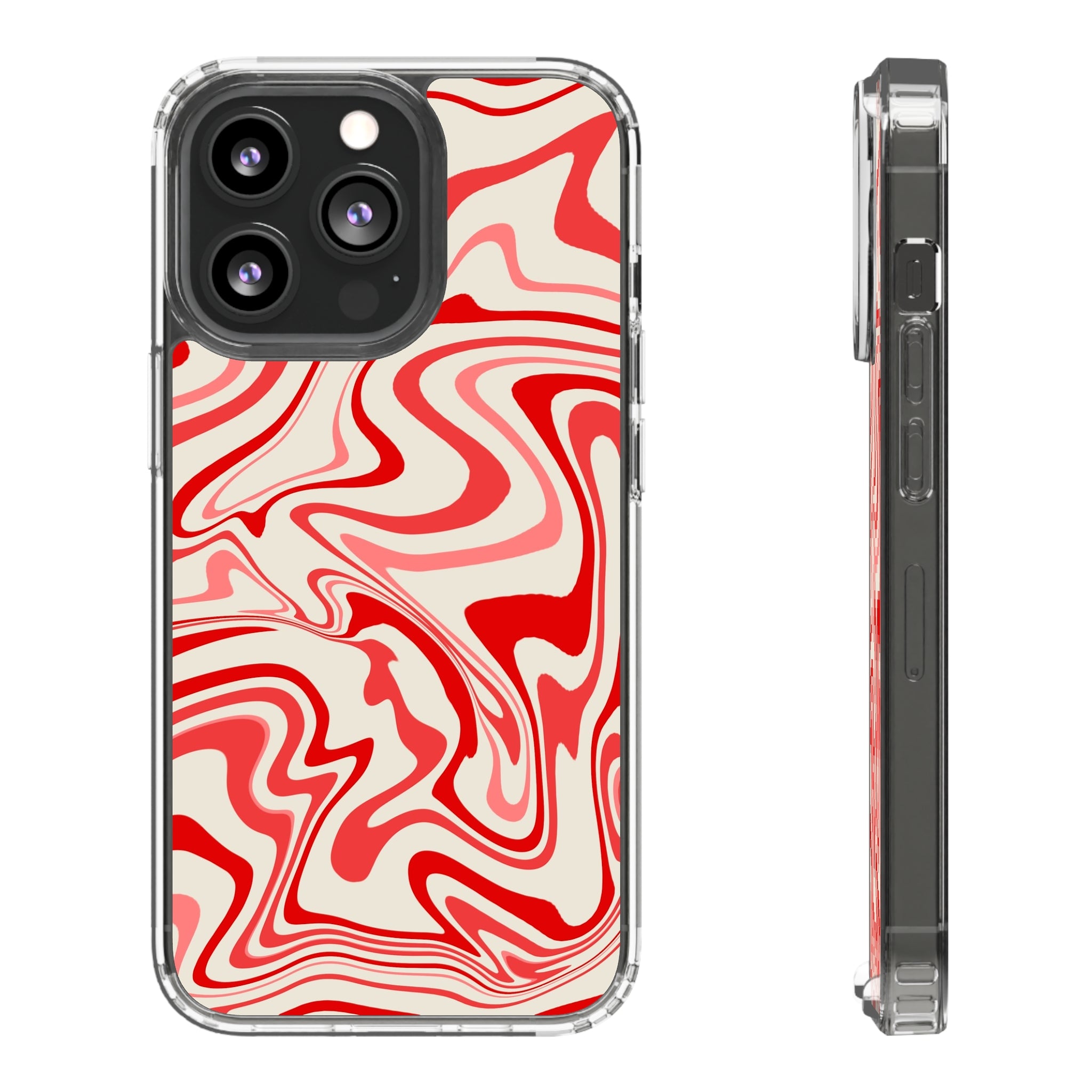 Lava Flow Clear Case