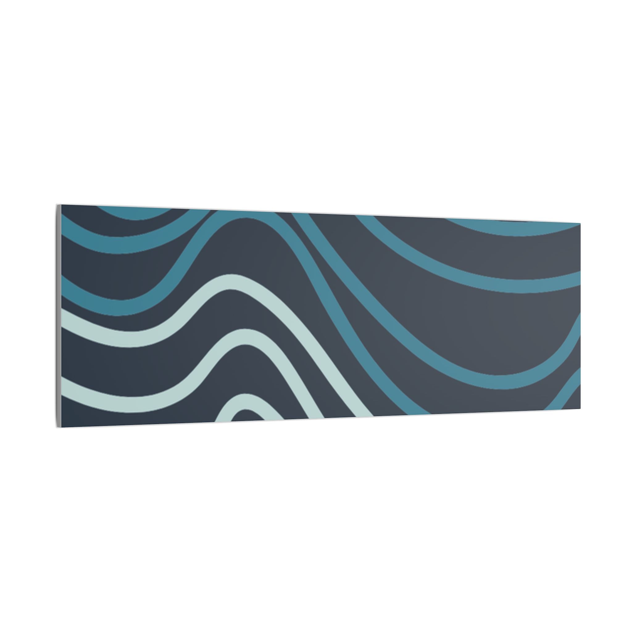 Wiggle Waves Matte Canvas