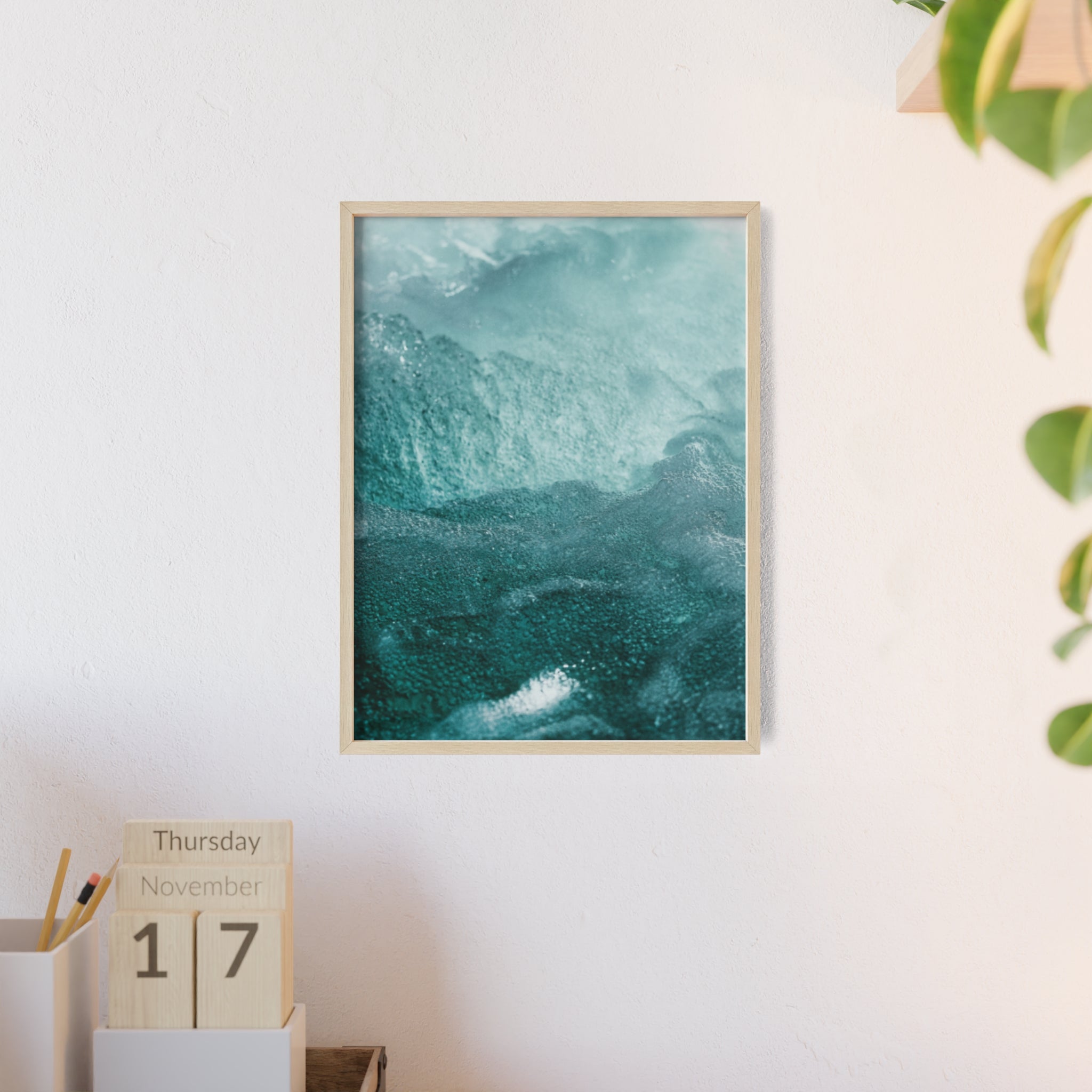 Submerged Posters with Wooden Frame