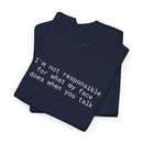 Funny Statement Unisex Heavy Cotton Tee