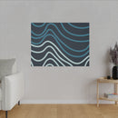 Wiggle Waves Matte Canvas