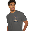 Blue Ocean Unisex Heavy Cotton Pocket Tee - Esmeralda Ecostore