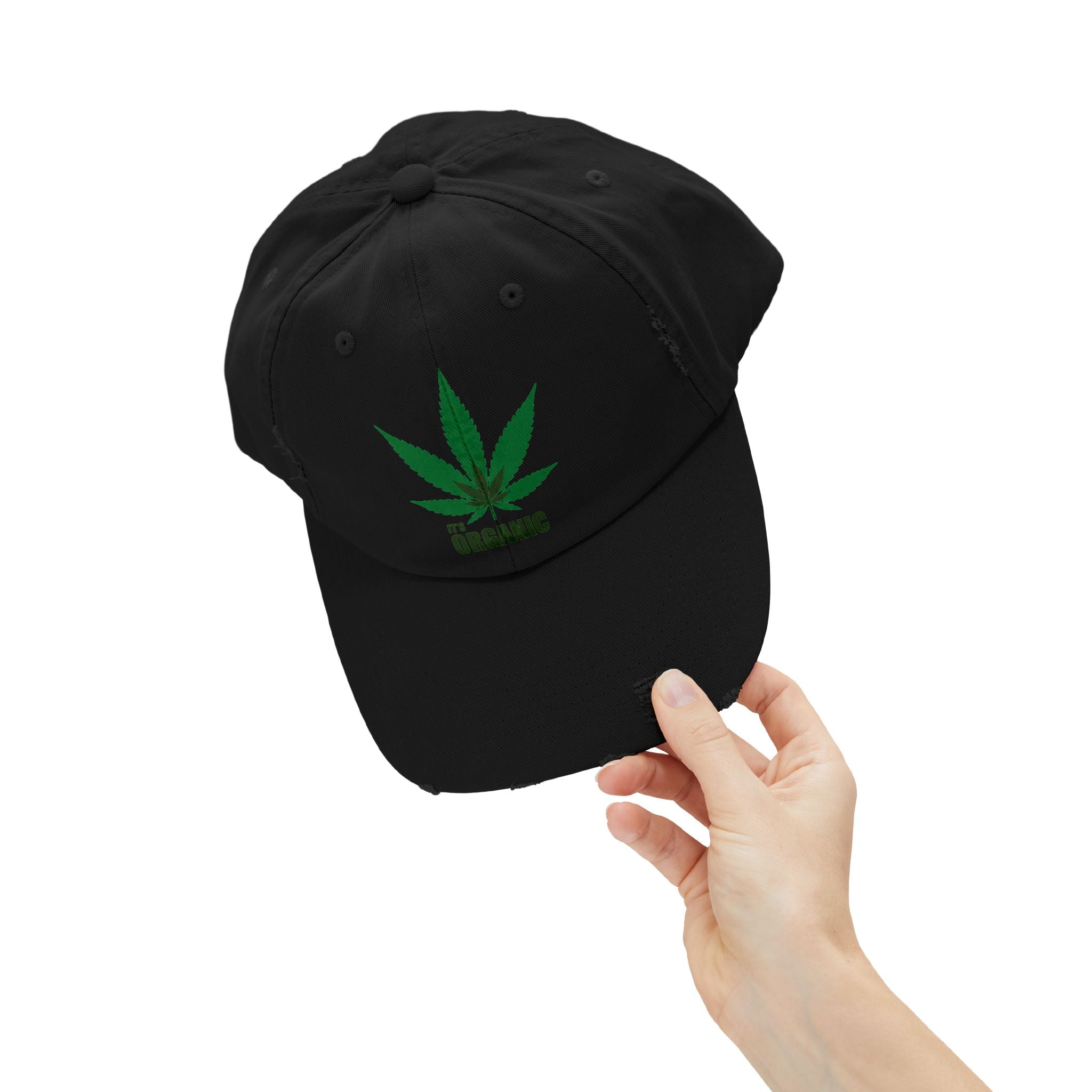 High Times Unisex - Distressed Cap