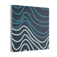 Wiggle Waves Matte Canvas