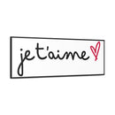 Je t'aime Gallery Canvas Wraps