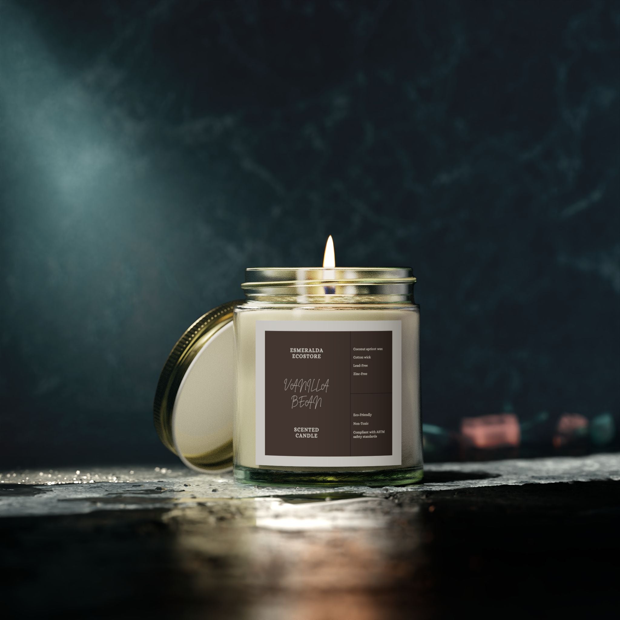 Vanilla Bean Scented Candles