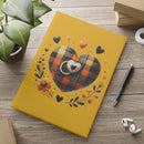 Warm Heart Hardcover Notebook with Puffy Covers