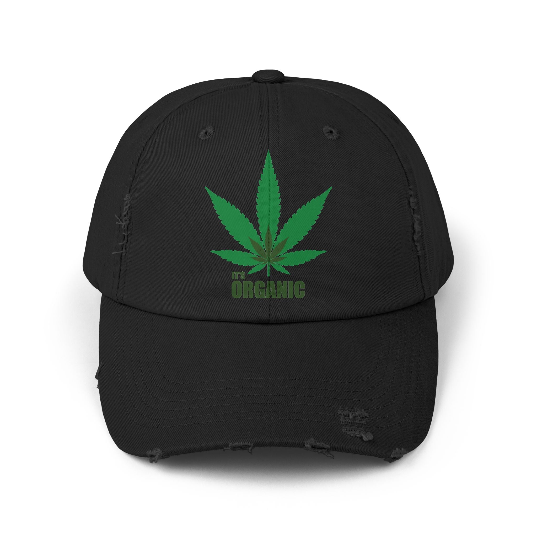 High Times Unisex-Distressed Cap