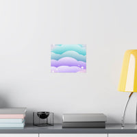 Cloudscape Matte Horizontal Posters - Esmeralda Ecostore