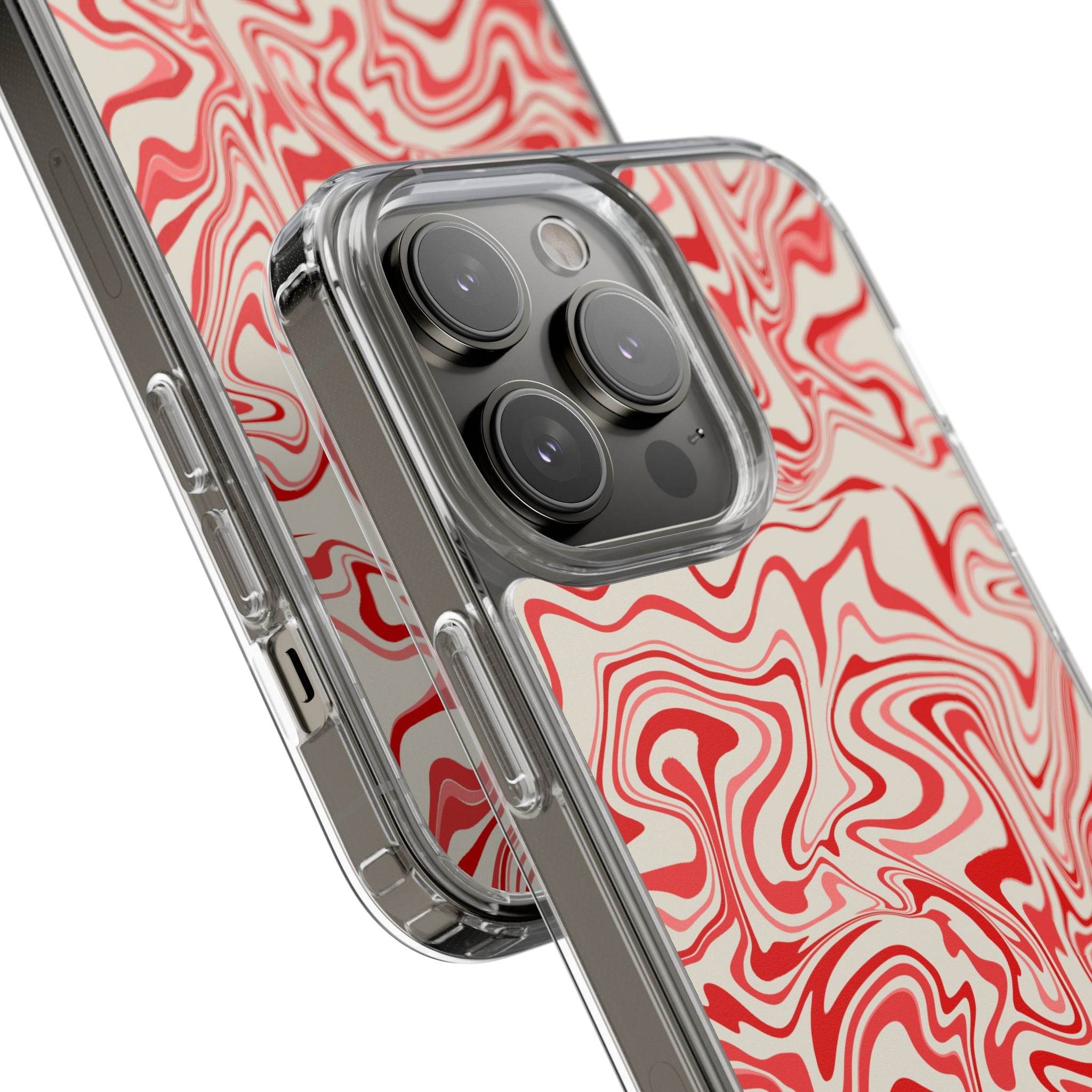 Lava Flow Sustainable Phone Clear Cases - Esmeralda Ecostore