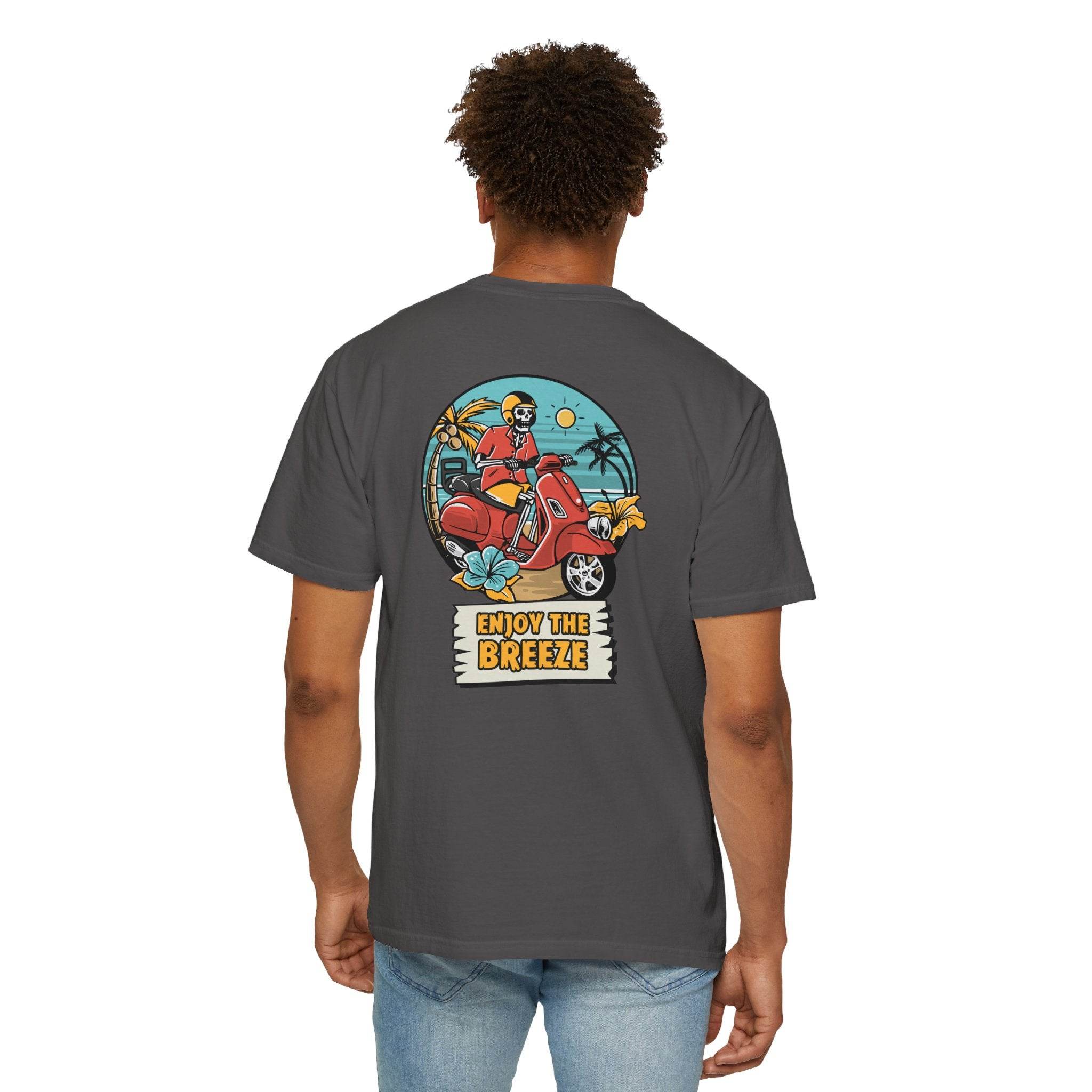 Enjoy The Breeze Unisex Garment-Dyed T-Shirt - Esmeralda Ecostore