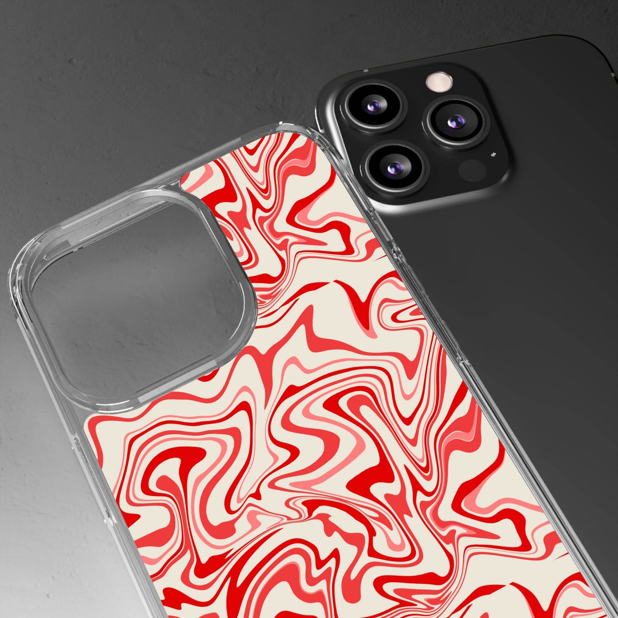 Lava Flow Sustainable Phone Clear Cases - Esmeralda Ecostore