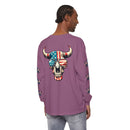 Liberty Horns Unisex Garment-Dyed Long Sleeve T-Shirt