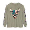 Liberty Horns Unisex Garment-Dyed Long Sleeve T-Shirt