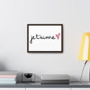 Je t'aime Gallery Canvas Wraps