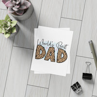 World's Best Dad Postcard Bundles