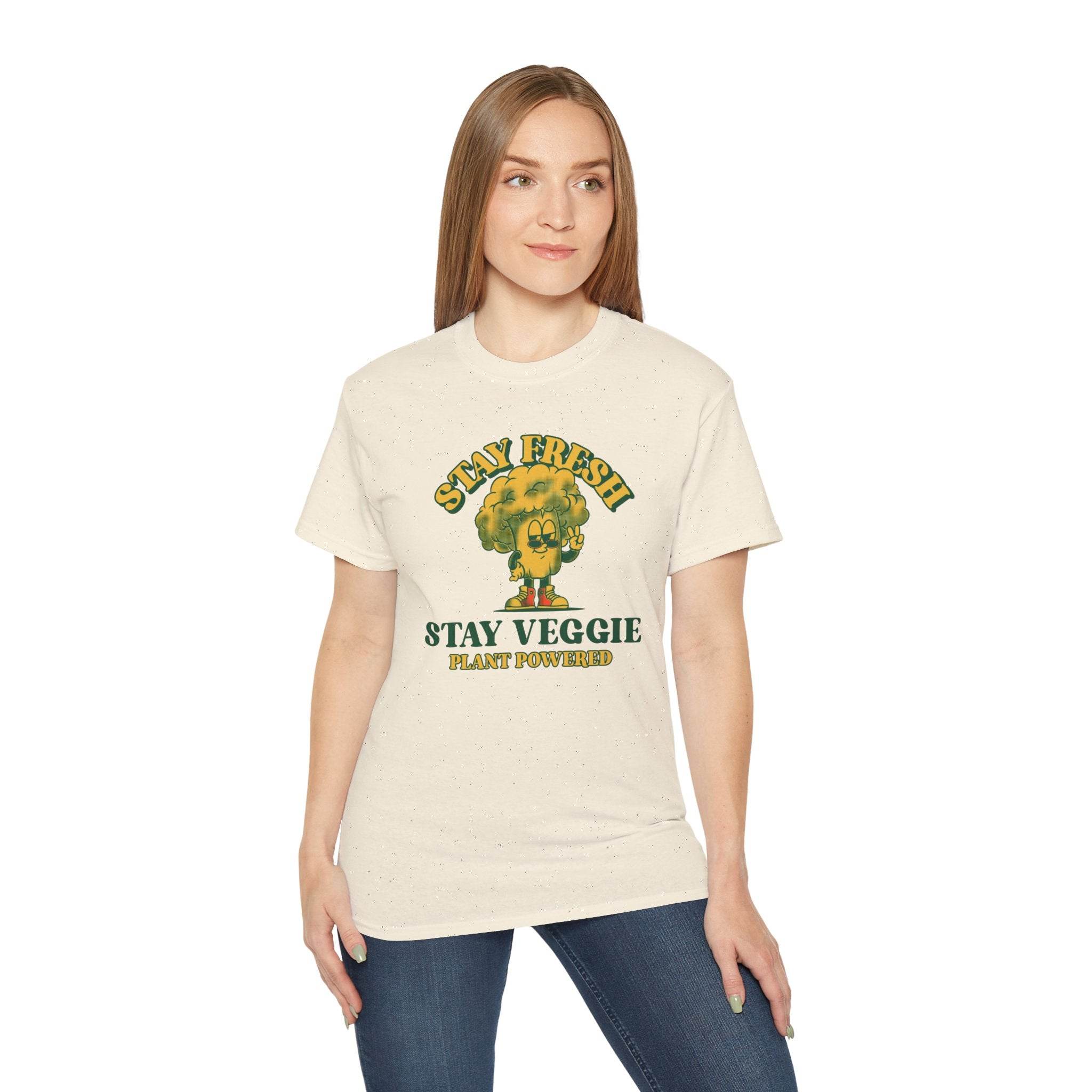 Stay Veggie Eco-Friendly T-Shirt Unisex Ultra Cotton Tee