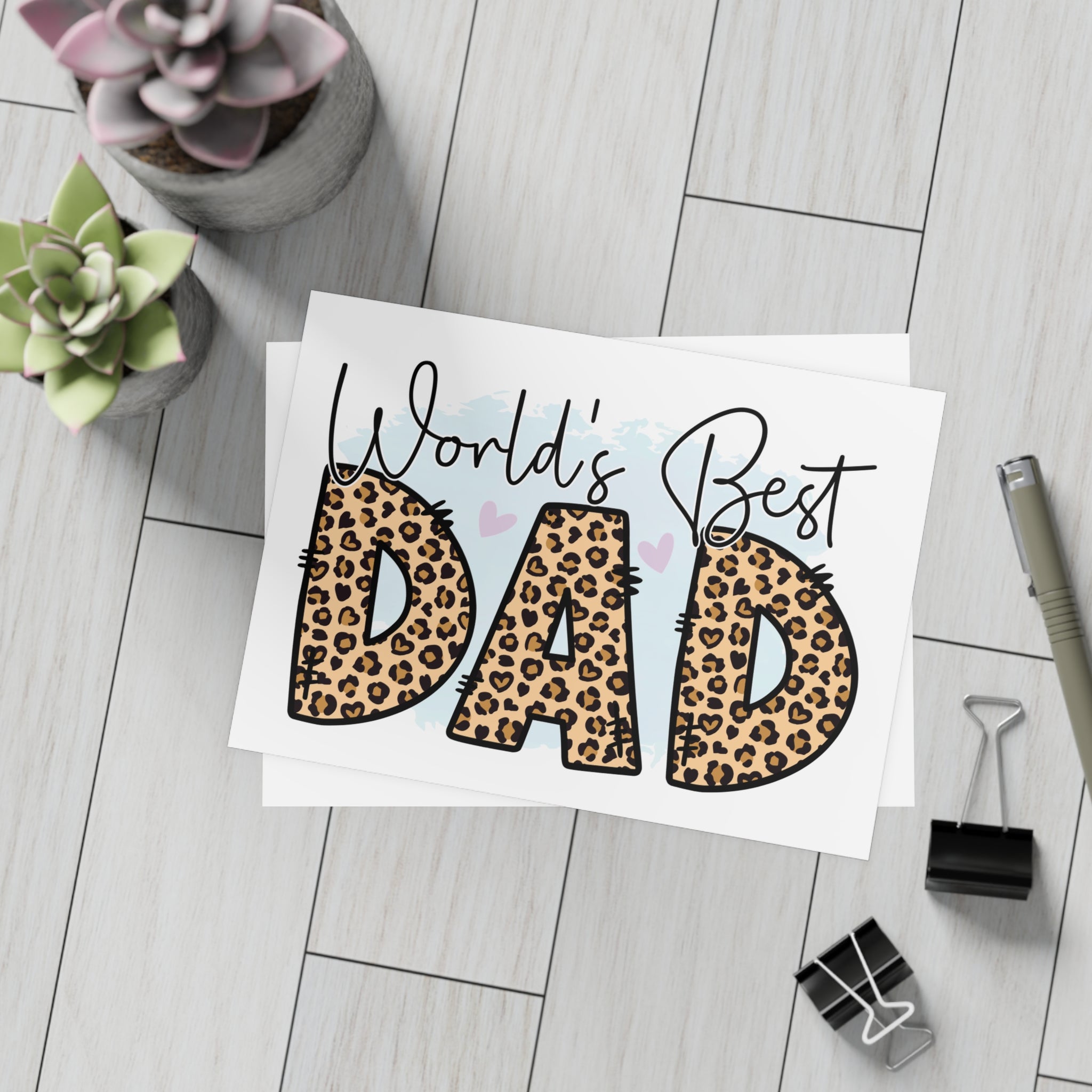 World's Best Dad Postcard Bundles