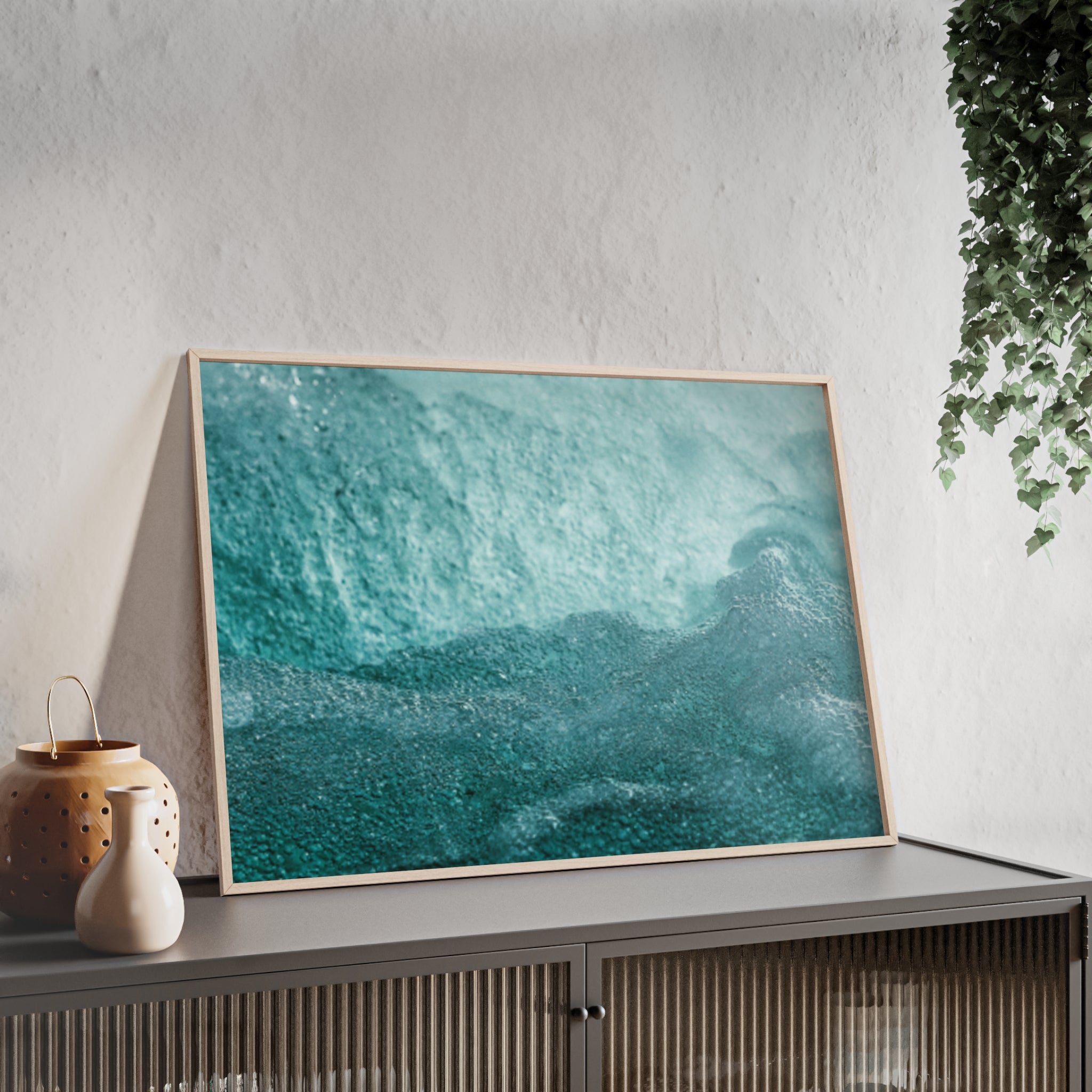 Submerged Posters with Wooden Frame