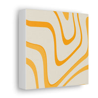 Golden Flow Canvas Gallery Wraps