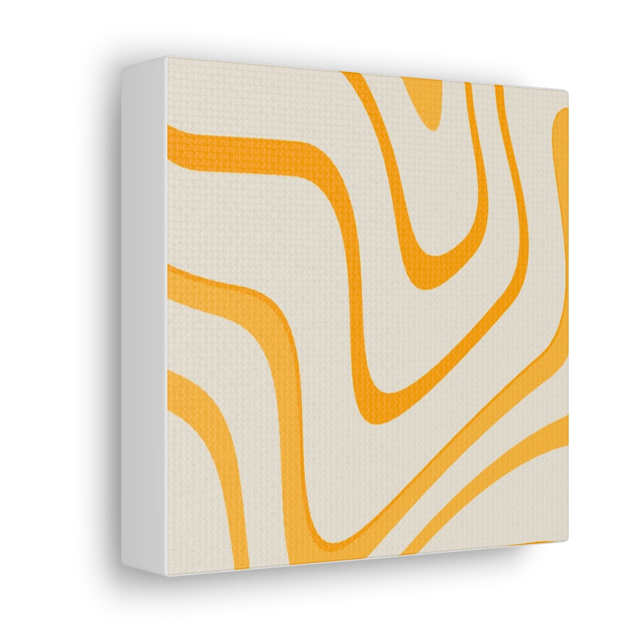 Golden Flow Canvas Gallery Wraps