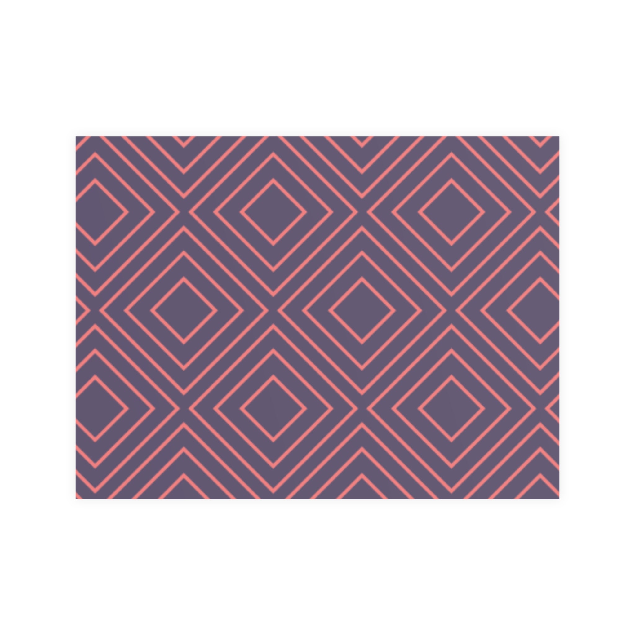 Optical Grid Matte Paper Poster