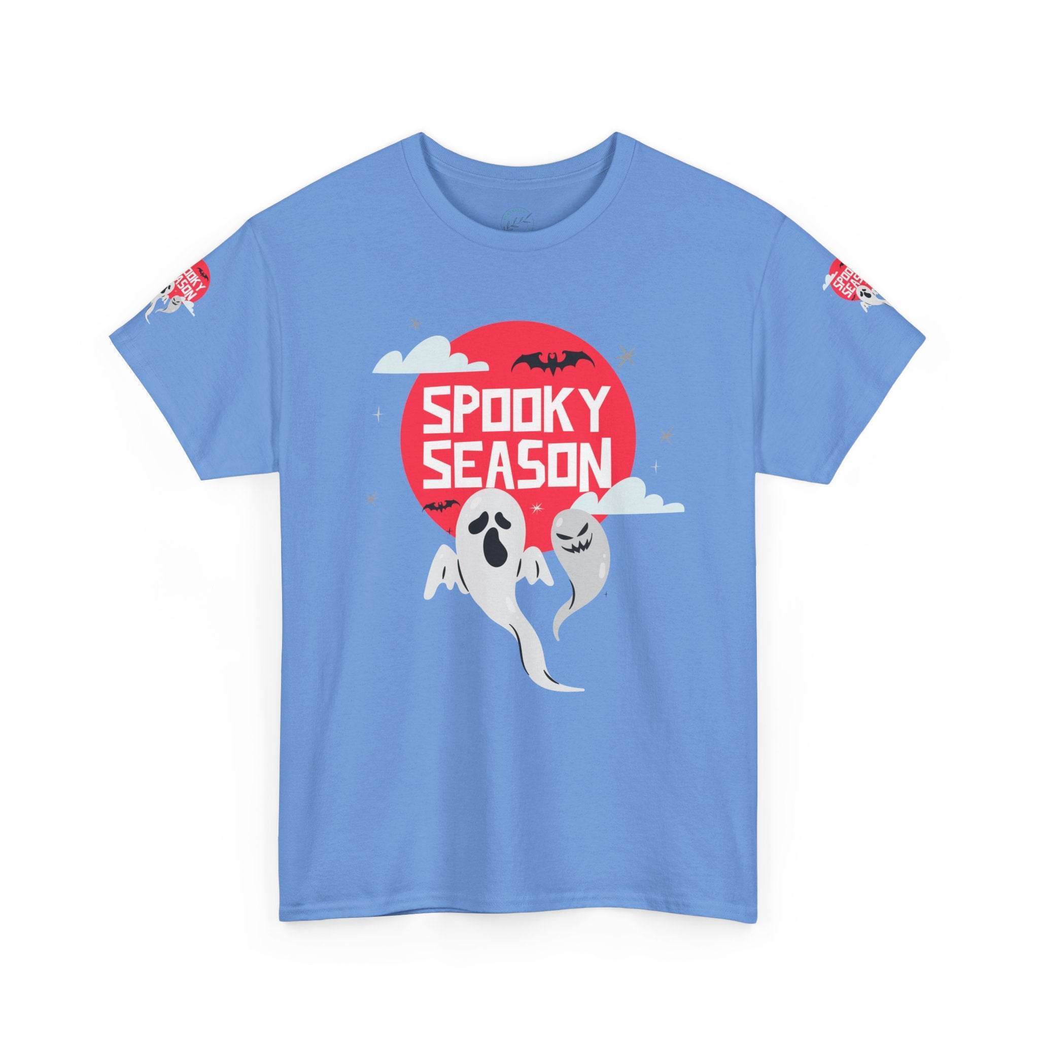 Spooky Season Halloween Eco-Friendly Shirt Unisex Heavy Cotton Tee