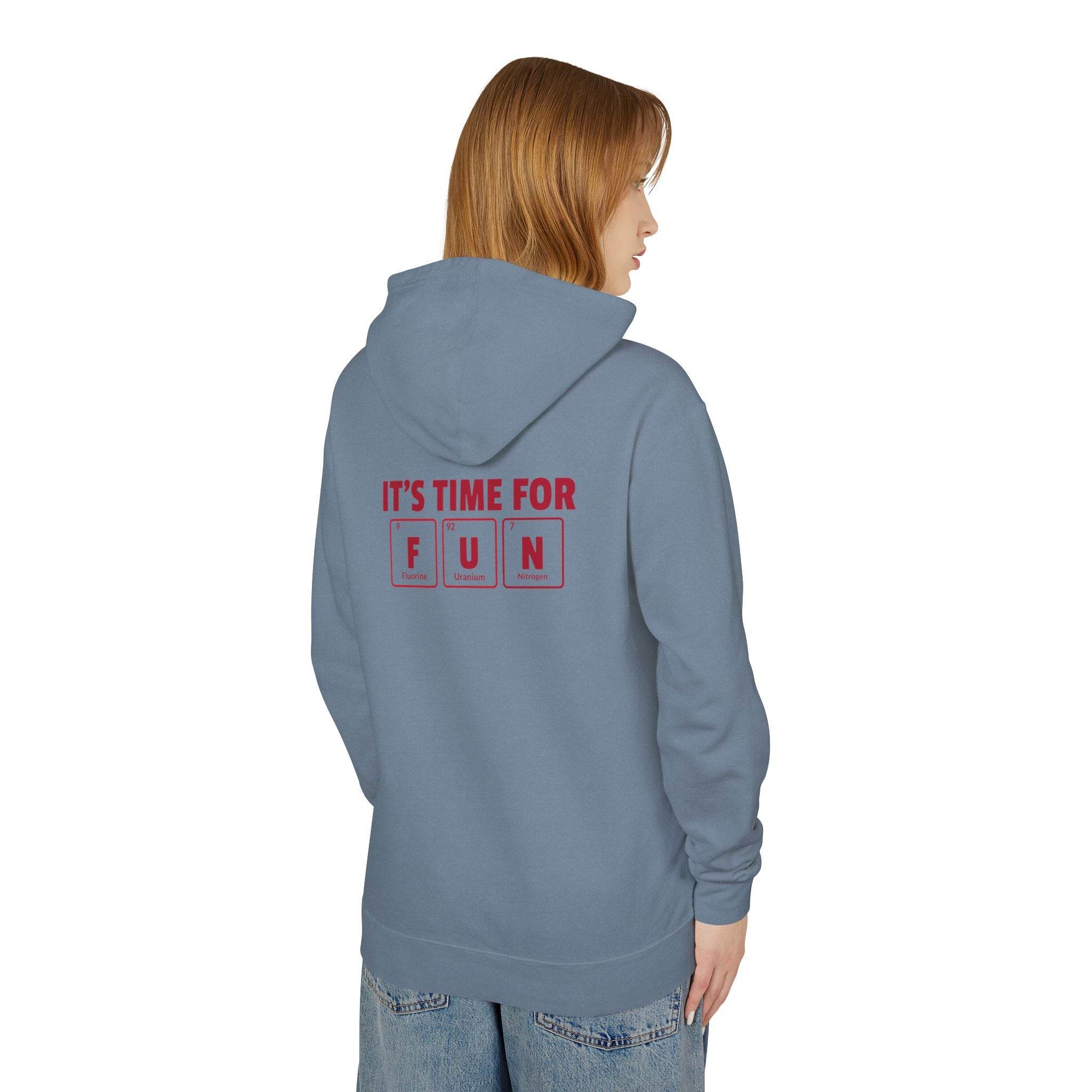Fun Unisex Lightweight Hooded Sweatshirt - Esmeralda Ecostore