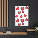 Heartbeat Matte Canvas