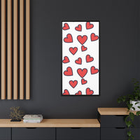 Heartbeat Matte Canvas