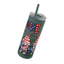 Love America Maars Maker Skinny Matte Tumbler